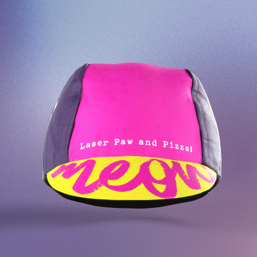 Cycling Cap - Laser&Pizza - Purple
