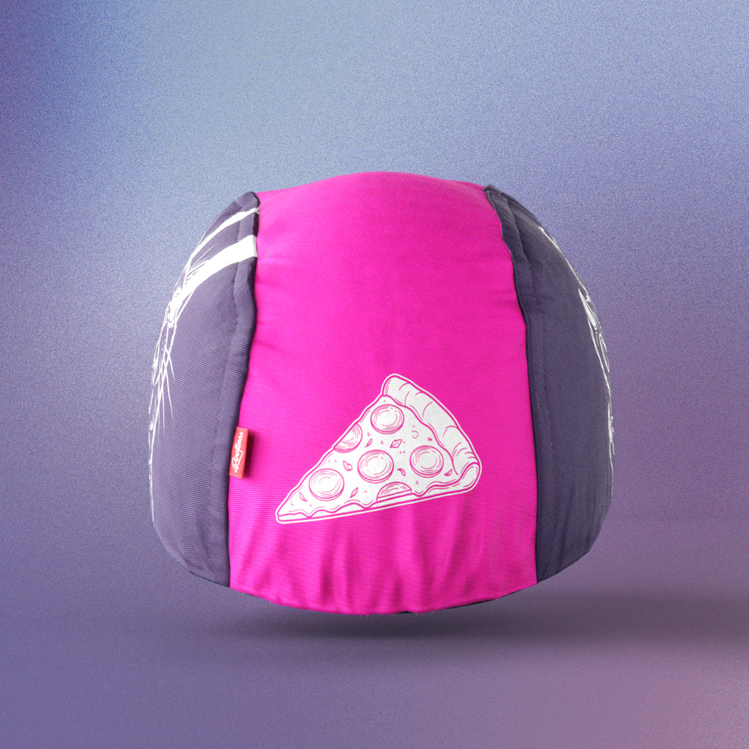 Cycling Cap - Laser&Pizza - Purple
