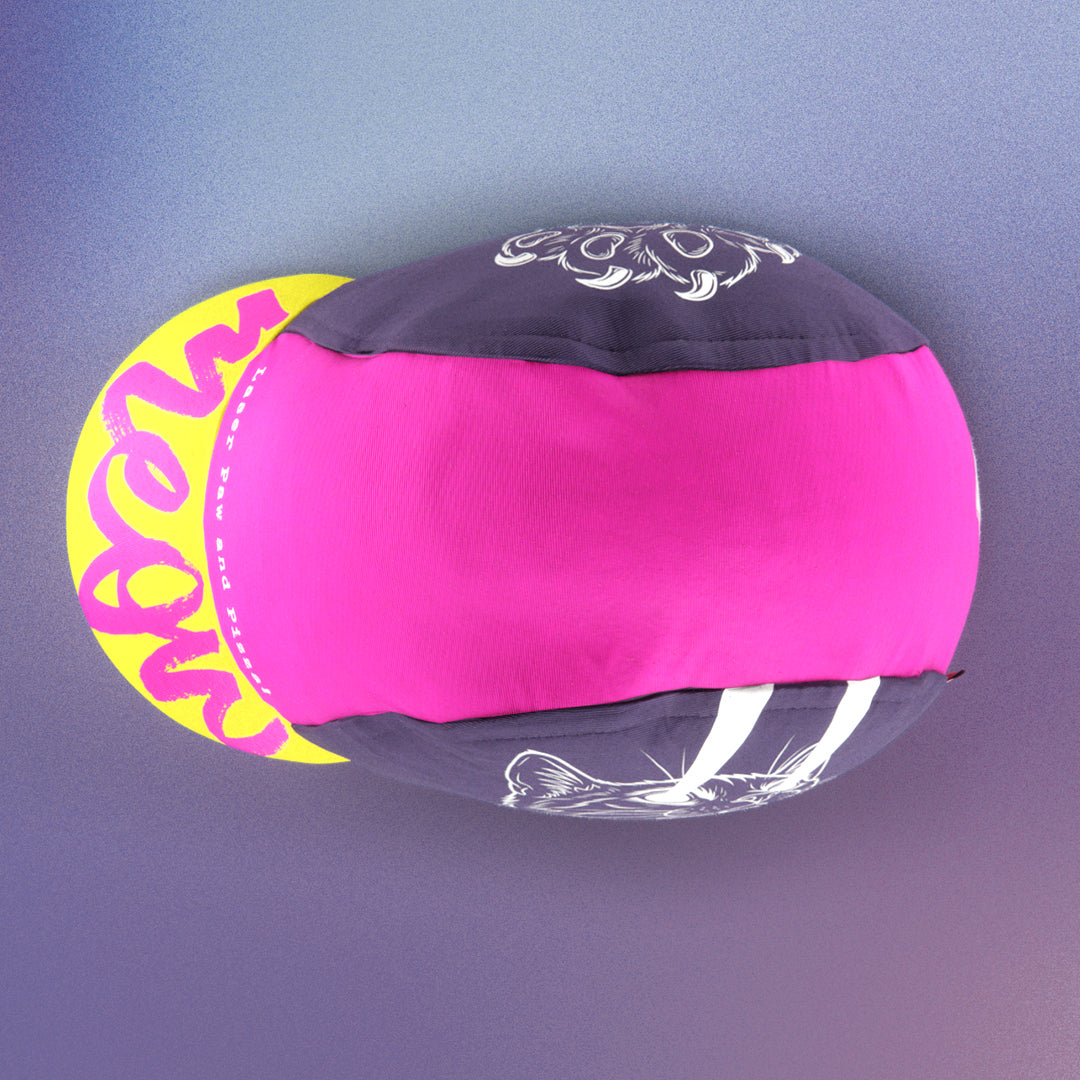 Cycling Cap - Laser&Pizza - Purple