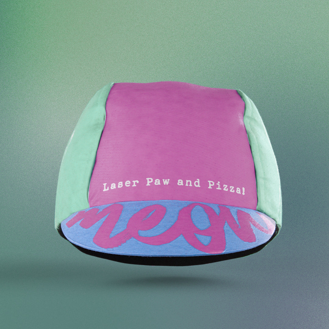 Cycling Cap - Laser&Pizza - Blue