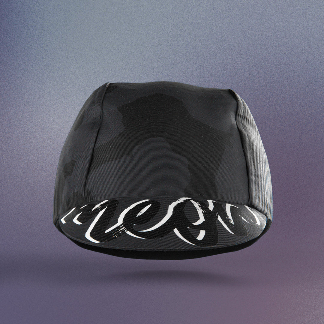 Cycling Cap - The Cat | BLACK CAMO